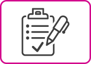 Skizzierte Checkliste als Symbolbild für Versandvorgaben